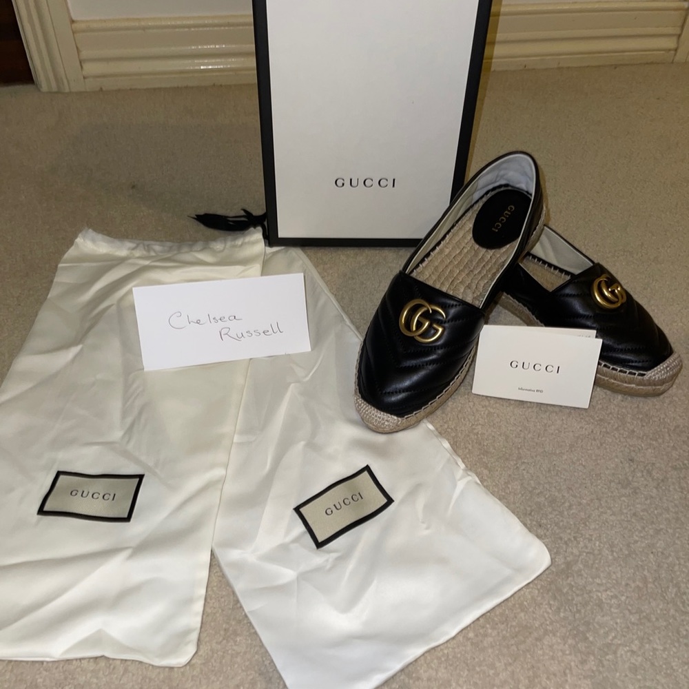 GUCCI ESPADRILLES SIZE 38 - Picture 2 of 5
